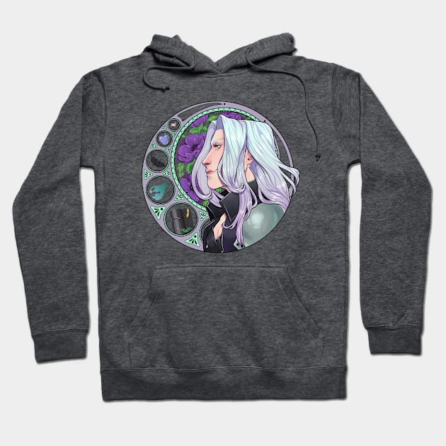 Sephiroth Nouveau Hoodie by almahime